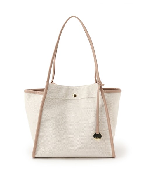 index（インデックス）の「◆キャンバストートバッグ（トートバッグ・レディース・ベージュ/ブラック・00）」の17枚目の写真
