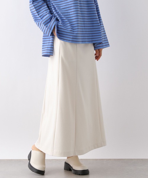 LEPSIM（レプシィム）の「ポンチマーメイドスカート　177179（スカート・レディース・ブルー/ブラック/オフホワイト・FREE）」の2枚目の写真