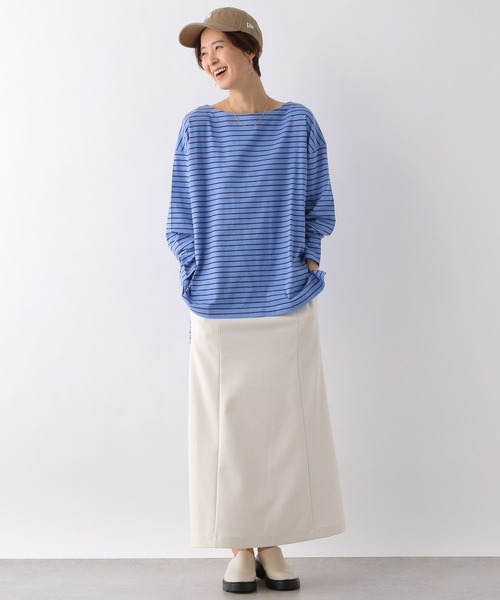 LEPSIM（レプシィム）の「ポンチマーメイドスカート　177179（スカート・レディース・ブルー/ブラック/オフホワイト・FREE）」の10枚目の写真