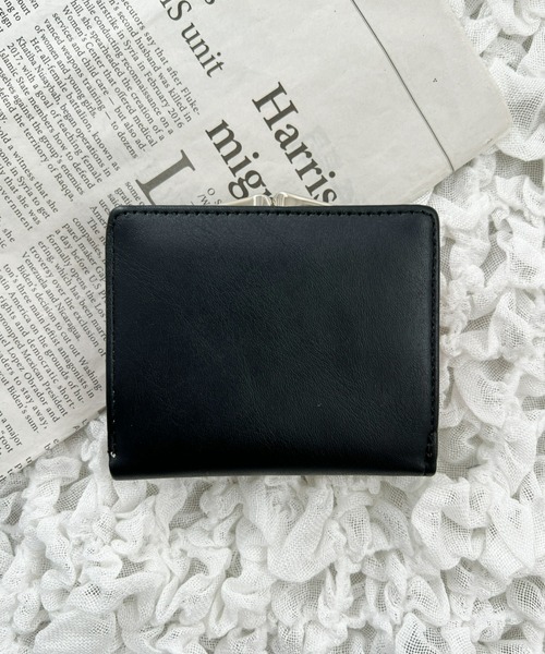 Loueme（ルエム）の「ハートキルティングがま口ミニウォレット（財布