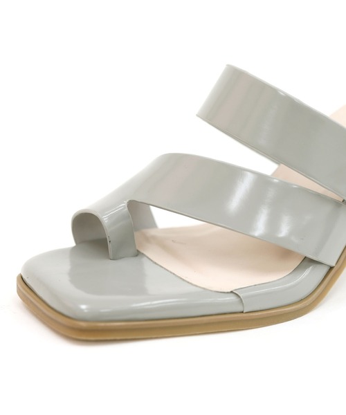 RiiiKa（リーカ）の「【RiiiKa/リーカ】サムリングヒールサンダル（サンダル・レディース・ブルー/アイボリー/ブラック・S/M/L/LL）」の19枚目の写真