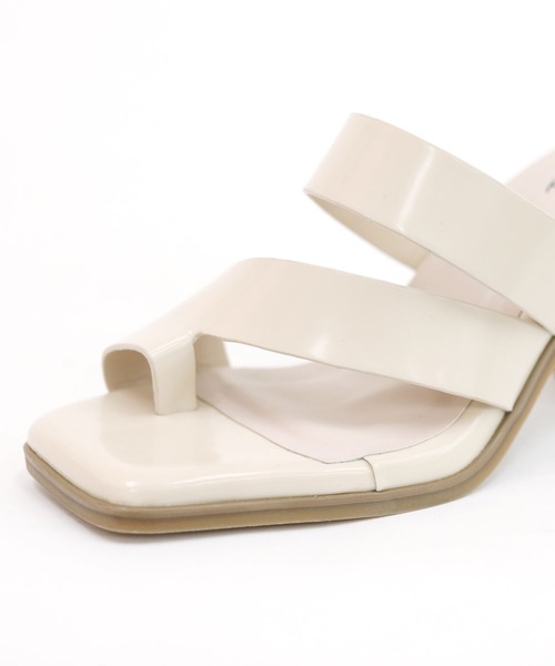 RiiiKa（リーカ）の「【RiiiKa/リーカ】サムリングヒールサンダル（サンダル・レディース・ブルー/アイボリー/ブラック・S/M/L/LL）」の9枚目の写真