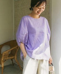 URBAN RESEARCH DOORS | リネンバルーンスリーブブラウス(シャツ/ブラウス)