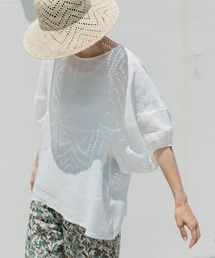 URBAN RESEARCH DOORS | リネンバルーンスリーブブラウス(シャツ/ブラウス)