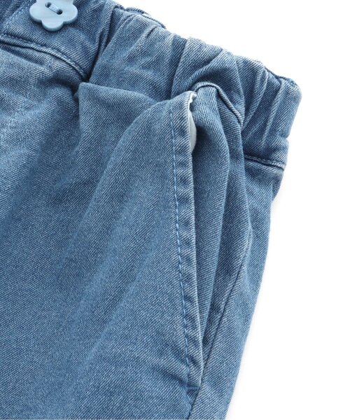 apres les cours(アプレレクール)の「【接触冷感】ひえひえ裾レースパンツ_8分丈(その他パンツ・キッズ・イエロー/サックスブルー/サーモンピンク・140/130/90/100/80/110/120)」の19枚目の写真
