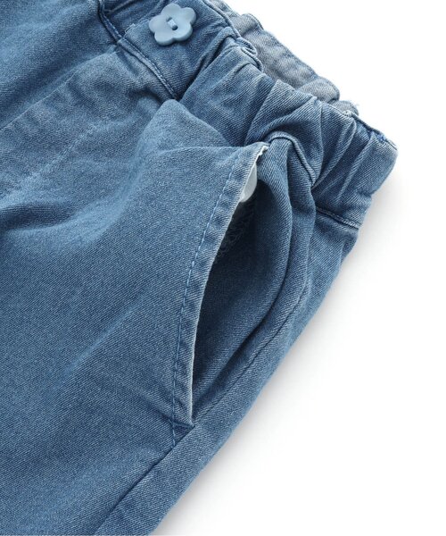apres les cours(アプレレクール)の「【接触冷感】ひえひえ裾レースパンツ_8分丈(その他パンツ・キッズ・イエロー/サックスブルー/サーモンピンク・140/130/90/100/80/110/120)」の20枚目の写真