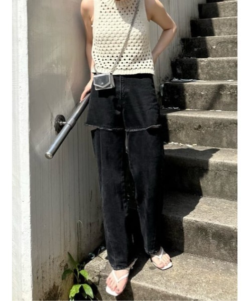 MOUSSY（マウジー）の「PETIT ポーチ（ポーチ・レディース・ブラック/シルバー・FREE）」の20枚目の写真