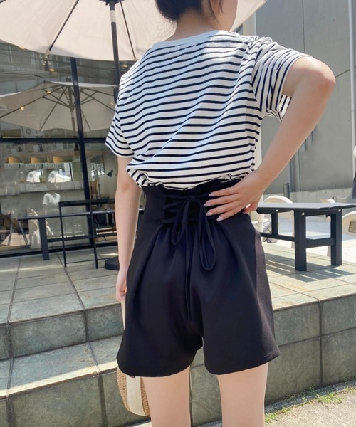 one after another NICE CLAUP（ワンアフターアナザーナイスクラップ）の「ワンポイントロゴ刺繍T【ZOZO限定商品】（Tシャツ/カットソー・レディース・ブラック系その他/オートミール/ホワイト系その他/オフホワイト・FREE）」の5枚目の写真