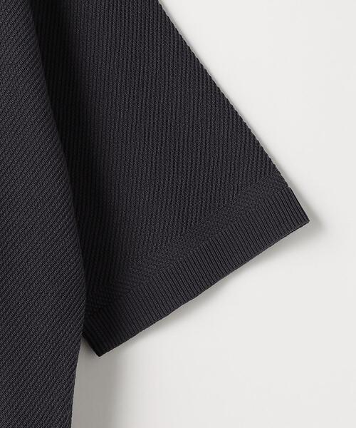 green label relaxing(グリーンレーベルリラクシング)の「ハイツイスト コットン アクリル ツイル クルーネック Tシャツ(ニット/セーター・メンズ・ライトグレー/ターコイズブルー/ダークグレー/ネイビー・M/L/S/XL)」の21枚目の写真