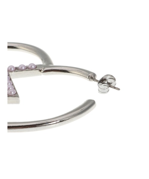 PAMEO POSE（パメオポーズ）の「Fixed Heart Hoops（ピアス（両耳用）・レディース・ゴールド/シルバー・FREE）」の6枚目の写真