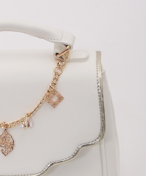 axes femme(アクシーズファム)の「オリエンタル風チャームバッグ(ハンドバッグ・レディース・ネイビー/ブラック/ホワイト・FREE)」の14枚目の写真