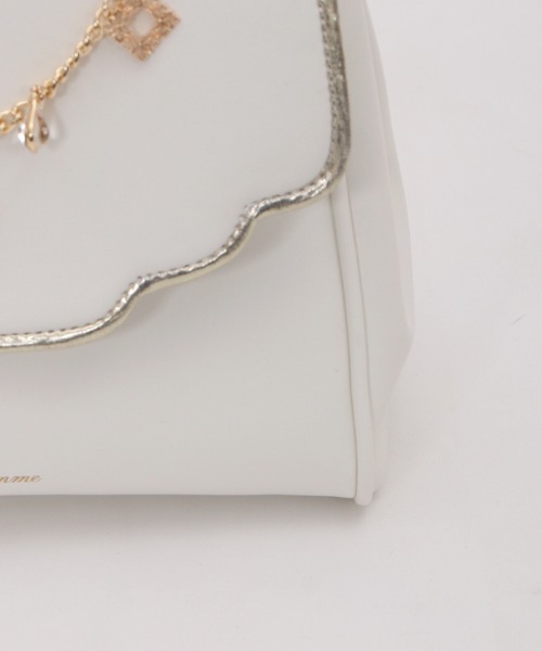 axes femme(アクシーズファム)の「オリエンタル風チャームバッグ(ハンドバッグ・レディース・ネイビー/ブラック/ホワイト・FREE)」の15枚目の写真