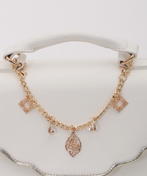 axes femme(アクシーズファム)の「オリエンタル風チャームバッグ(ハンドバッグ・レディース・ネイビー/ブラック/ホワイト・FREE)」の18枚目の写真