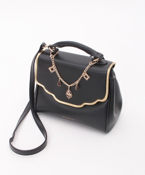 axes femme(アクシーズファム)の「オリエンタル風チャームバッグ(ハンドバッグ・レディース・ネイビー/ブラック/ホワイト・FREE)」の22枚目の写真