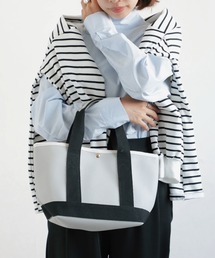 嬉しいポーチ付き♪【MAISON BREEZE】シボレザーライク ミニトートバッグ SNBD