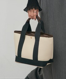 MAISON BREEZE（メゾンブリーズ）の「嬉しいポーチ付き♪【MAISON BREEZE】シボレザーライク ミニトートバッグ SNBD（トートバッグ）」