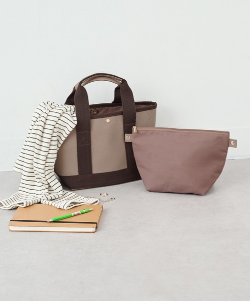 SLOW COLLECTORS別注 トートバック ポーチ付き SLOW COLLECTORS別注 トートバック ポーチ付き