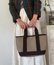 MAISON BREEZE（メゾンブリーズ）の「嬉しいポーチ付き♪【MAISON BREEZE】シボレザーライク ミニトートバッグ SNBD（トートバッグ）」