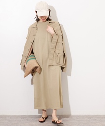 《WEB限定追加2》別注【Snow Peak】*RE Classic Logo Printed　ワンピース