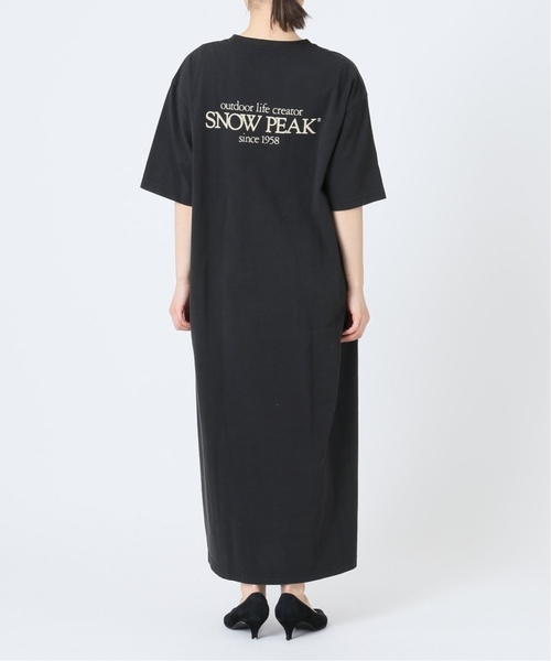 Snow Peak(スノーピーク)の「《WEB限定追加2》別注【Snow Peak】*RE Classic Logo Printed ワンピース(ワンピース・レディース・ベージュ/グリーン/ブラック・FREE)」の18枚目の写真