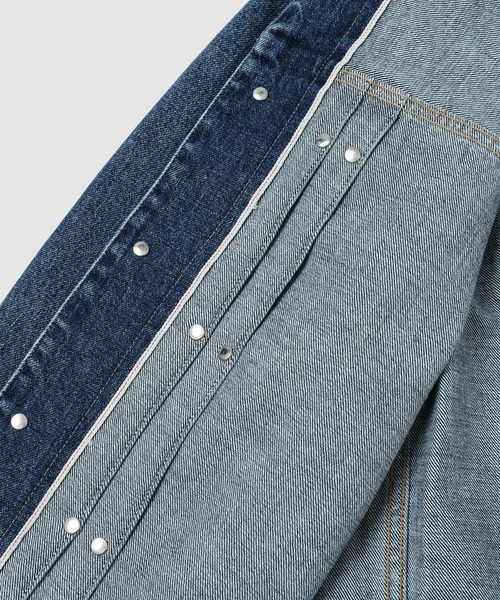 TANAKA（タナカ）の「NEW CLASSIC JEAN JACKET（デニムジャケット・レディース・ネイビー・XS/S）」の3枚目の写真