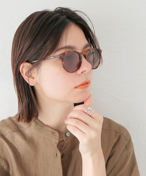 JOURNAL STANDARD（ジャーナルスタンダード）の「【MESSY WEEKEND/メシ―ウィークエンド】：サングラス（サングラス・レディース・ブラウン・FREE）」の3枚目の写真