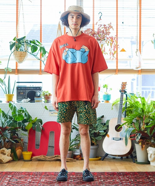 go slow caravan（ゴースローキャラバン）の「総柄PT.イージーショーツ（その他パンツ・メンズ・イエロー/ベージュ/モカ・LARGE/MEDIUM/X-LARGE/SMALL）」の15枚目の写真