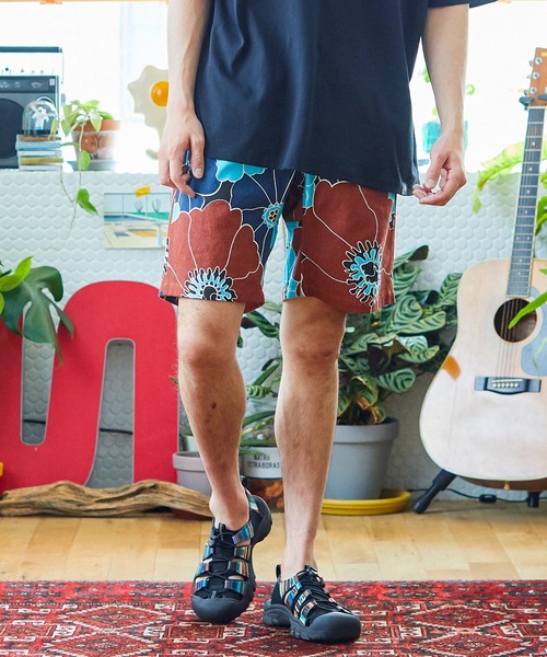 go slow caravan（ゴースローキャラバン）の「総柄PT.イージーショーツ（その他パンツ・メンズ・イエロー/ベージュ/モカ・LARGE/MEDIUM/X-LARGE/SMALL）」の6枚目の写真