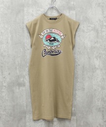 THE CASUAL | ビッグシルエット　ノースリーブ　ワンピ(ワンピース)