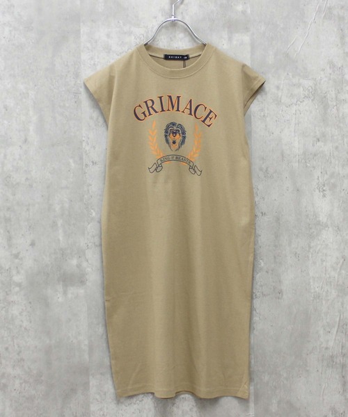 THE CASUAL（カジュアル）の「ビッグシルエット　ノースリーブ　ワンピ（ワンピース・キッズ・チャコール/モカ/ミント/グリーン系その他/ネイビー/ベージュ/杢グレー/ダークグリーン/オフホワイト/ブラウン系その他/ラベンダー/ピンク/ベージュ系その他/ダークグリーン系/ブラック/グレー系その他/ブラック系その他2/ブラック系その他・110cm/120cm/130cm/140cm/150cm/160cm）」の12枚目の写真