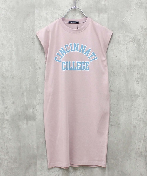 THE CASUAL（カジュアル）の「ビッグシルエット　ノースリーブ　ワンピ（ワンピース・キッズ・チャコール/モカ/ミント/グリーン系その他/ネイビー/ベージュ/杢グレー/ダークグリーン/オフホワイト/ブラウン系その他/ラベンダー/ピンク/ベージュ系その他/ダークグリーン系/ブラック/グレー系その他/ブラック系その他2/ブラック系その他・110cm/120cm/130cm/140cm/150cm/160cm）」の18枚目の写真