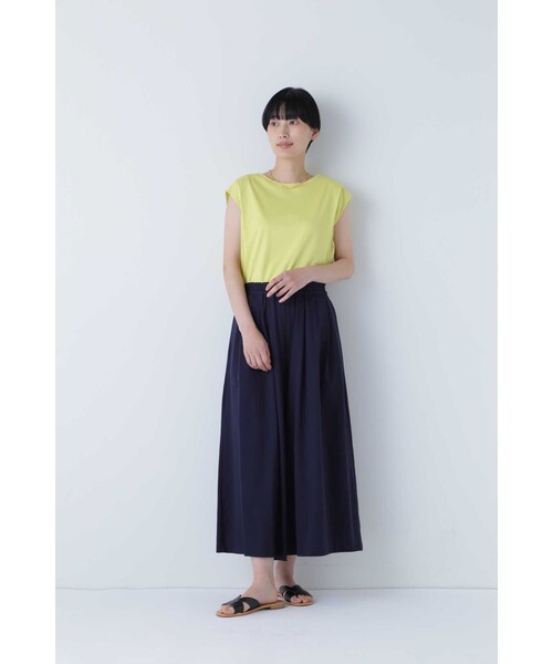 human woman(ヒューマンウーマン)の「◆イージースカーチョ(その他パンツ・レディース・グリーン/ネイビー・MEDIUM)」の6枚目の写真