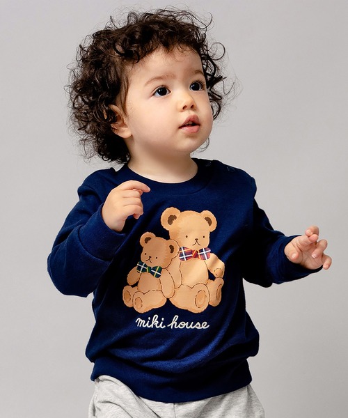 ミキハウスmikihouseベアトレーナー 楽天市場】【ポイント5倍！11/21 23：59まで】【アウトレット