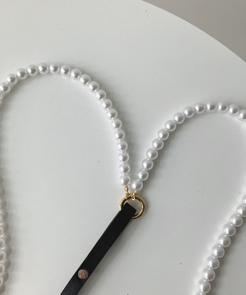 AS KNOW AS plus（アズノゥアズプラス）の「パールサスペンダー（サスペンダー・レディース・ブラック系その他・FREE）」の6枚目の写真