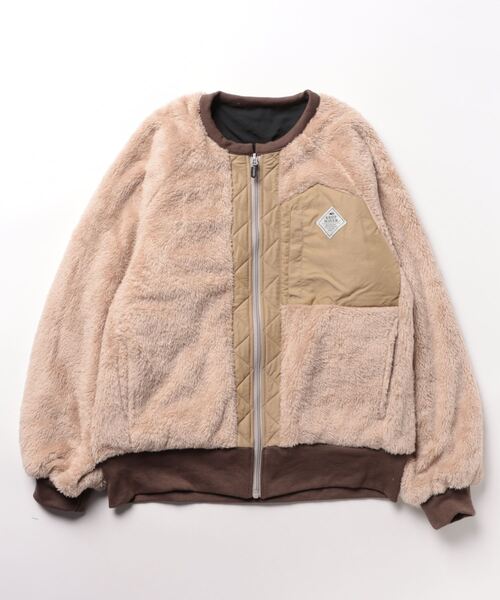 KRIFF MAYER Lady's Collection（クリフメイヤーレディースコレクション）の「ひっくりノーカラーJK（ノーカラージャケット・レディース・ブラック/ベージュ/サックスブルー/ナチュラル/カラフル/その他5・LARGE/MEDIUM）」の8枚目の写真