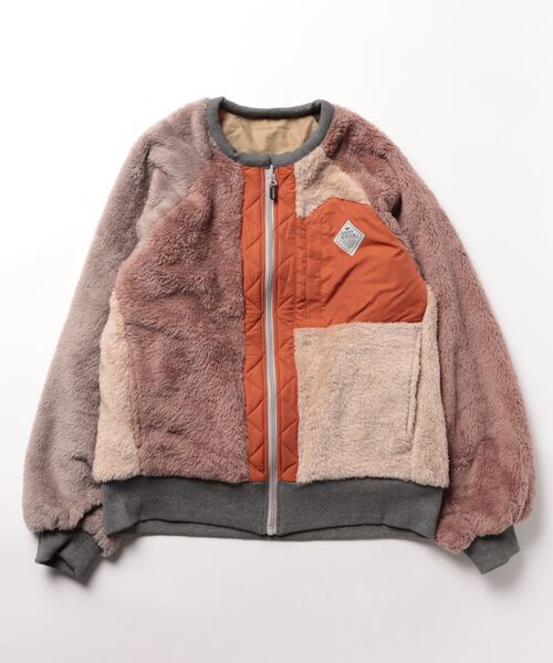 KRIFF MAYER Lady's Collection（クリフメイヤーレディースコレクション）の「ひっくりノーカラーJK（ノーカラージャケット・レディース・ブラック/ベージュ/サックスブルー/ナチュラル/カラフル/その他5・LARGE/MEDIUM）」の12枚目の写真