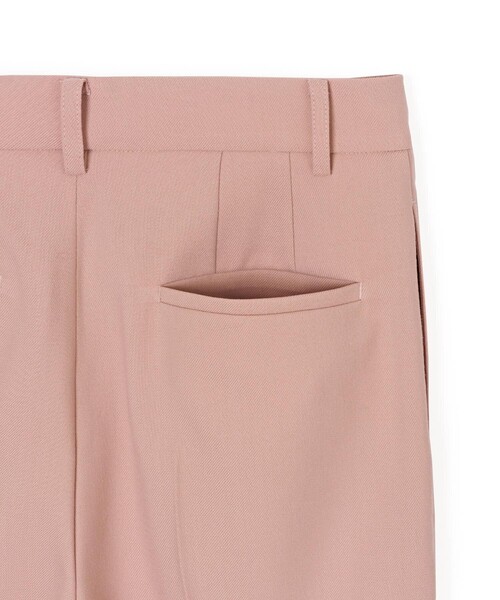 ANAYI（アナイ）の「ウールツイルストレッチストレートパンツ（スラックス・レディース・チャコールグレー/ピンク/キャメル・38/36）」の22枚目の写真