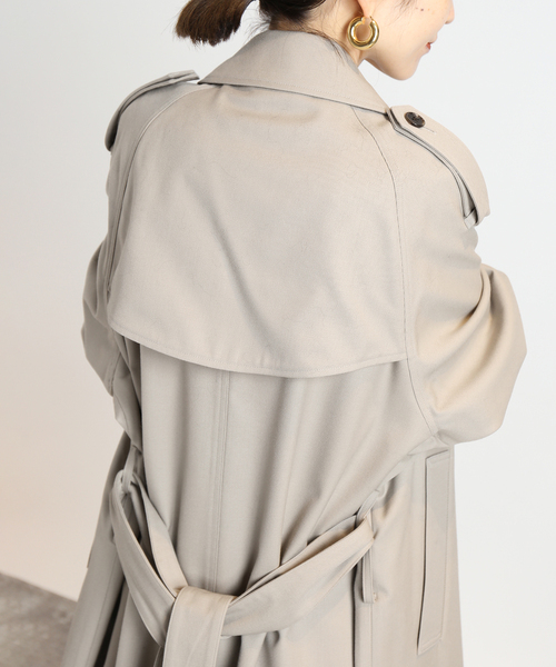 VERMEIL par iena(ヴェルメイユパーイエナ)の「【TICCA/ティッカ】ドレストレンチコート(トレンチコート・レディース・ベージュ・FREE)」の22枚目の写真