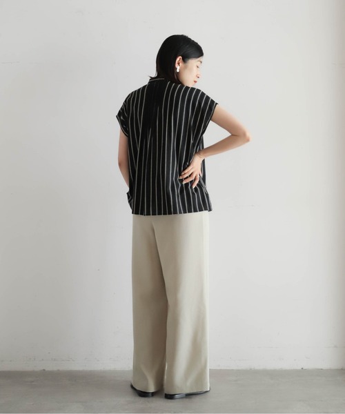 ポリエステルトロ ワイドパンツ | NOMBRE IMPAIR