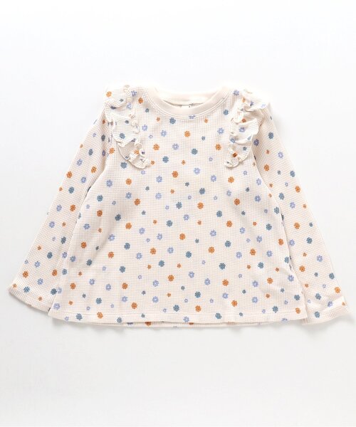 apres les cours（アプレレクール）の「【長袖】さくらんぼ・花柄パジャマ（ルームウェア/パジャマ・キッズ・アイボリー/ピンク・110/80/120/90/130/100）」の11枚目の写真