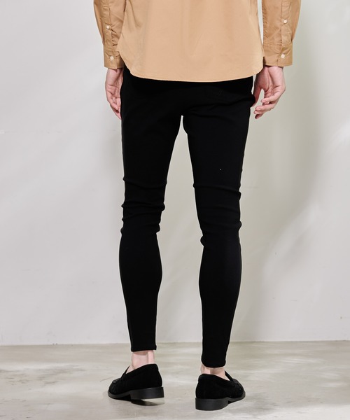 Arnold Palmer(アーノルドパーマー)の「ハイストレッチ スキニー シェア パンツ(その他パンツ・レディース・ブラック/ライトベージュ・L/M/XS/S)」の8枚目の写真