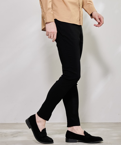 Arnold Palmer(アーノルドパーマー)の「ハイストレッチ スキニー シェア パンツ(その他パンツ・レディース・ブラック/ライトベージュ・L/M/XS/S)」の12枚目の写真