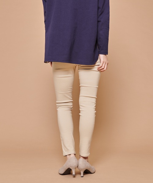 Arnold Palmer(アーノルドパーマー)の「ハイストレッチ スキニー シェア パンツ(その他パンツ・レディース・ブラック/ライトベージュ・L/M/XS/S)」の11枚目の写真