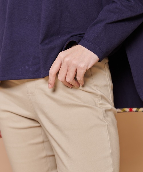 Arnold Palmer(アーノルドパーマー)の「ハイストレッチ スキニー シェア パンツ(その他パンツ・レディース・ブラック/ライトベージュ・L/M/XS/S)」の3枚目の写真