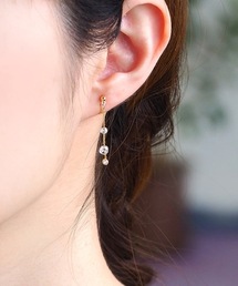 itam（アイタム）の「【itam】アイタム/ キュービックジルコニアノンホールピアス/ 金属アレルギー対応（イヤリング）」