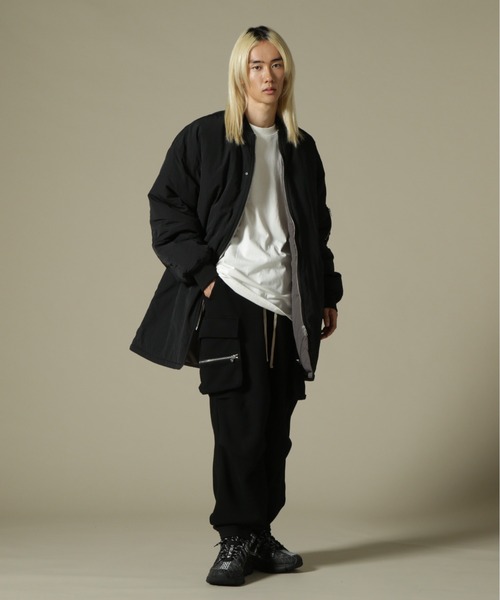 DANKE SCHON（ダンケシェーン）の「DankeSchon/ダンケシェーン/PREMIUM SWEAT ZIP POCKET PANTS（スウェットパンツ・メンズ・ブラック/グレー/ホワイト・LARGE/MEDIUM）」の6枚目の写真