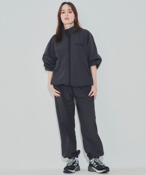 Emma November embroidery ナイロン　セットアップ Emma November embroidery ナイロン セットアップ