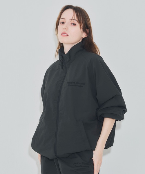 Emma November embroidery ナイロン　セットアップ セール】Embroidery ナイロンジャケット（ナイロンジャケット