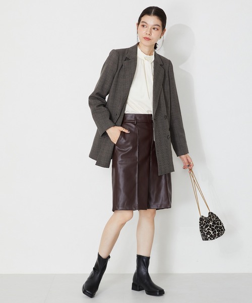 WA ORiental TRaffic(ダブルエーオリエンタルトラフィック)の「プラットフォームストレッチブーツ 32405(ブーツ・レディース・ブラック/ブラウン/カーキ・S/M/L/LL)」の17枚目の写真