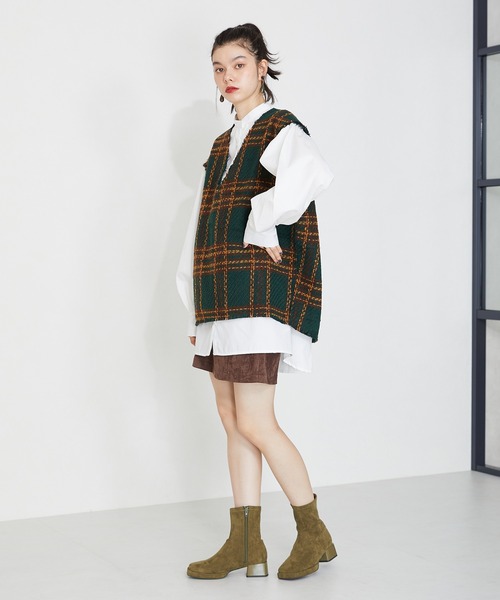 WA ORiental TRaffic(ダブルエーオリエンタルトラフィック)の「プラットフォームストレッチブーツ 32405(ブーツ・レディース・ブラック/ブラウン/カーキ・S/M/L/LL)」の20枚目の写真